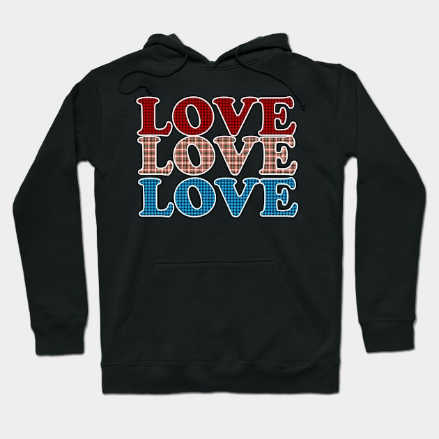 Love Love Love Hoodie by Geoji 